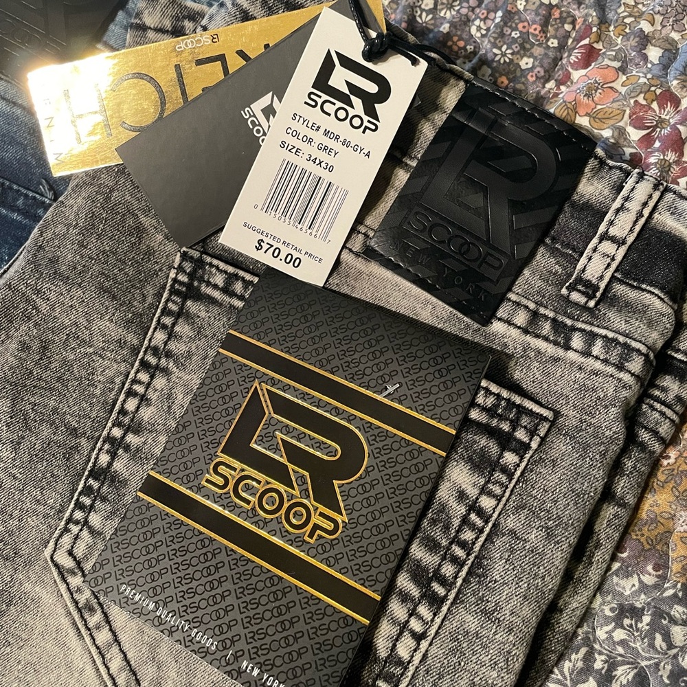 HIGHLY discounted!! Level 1 Scoop Jeans, 3 pair 34x30